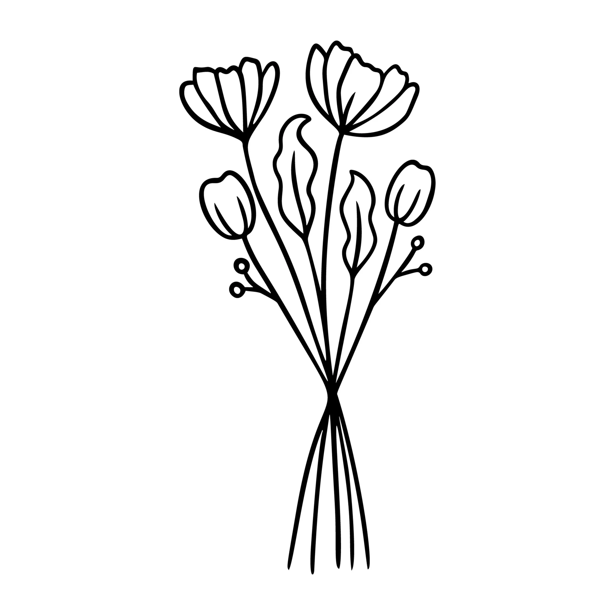 Wildflowers SVG