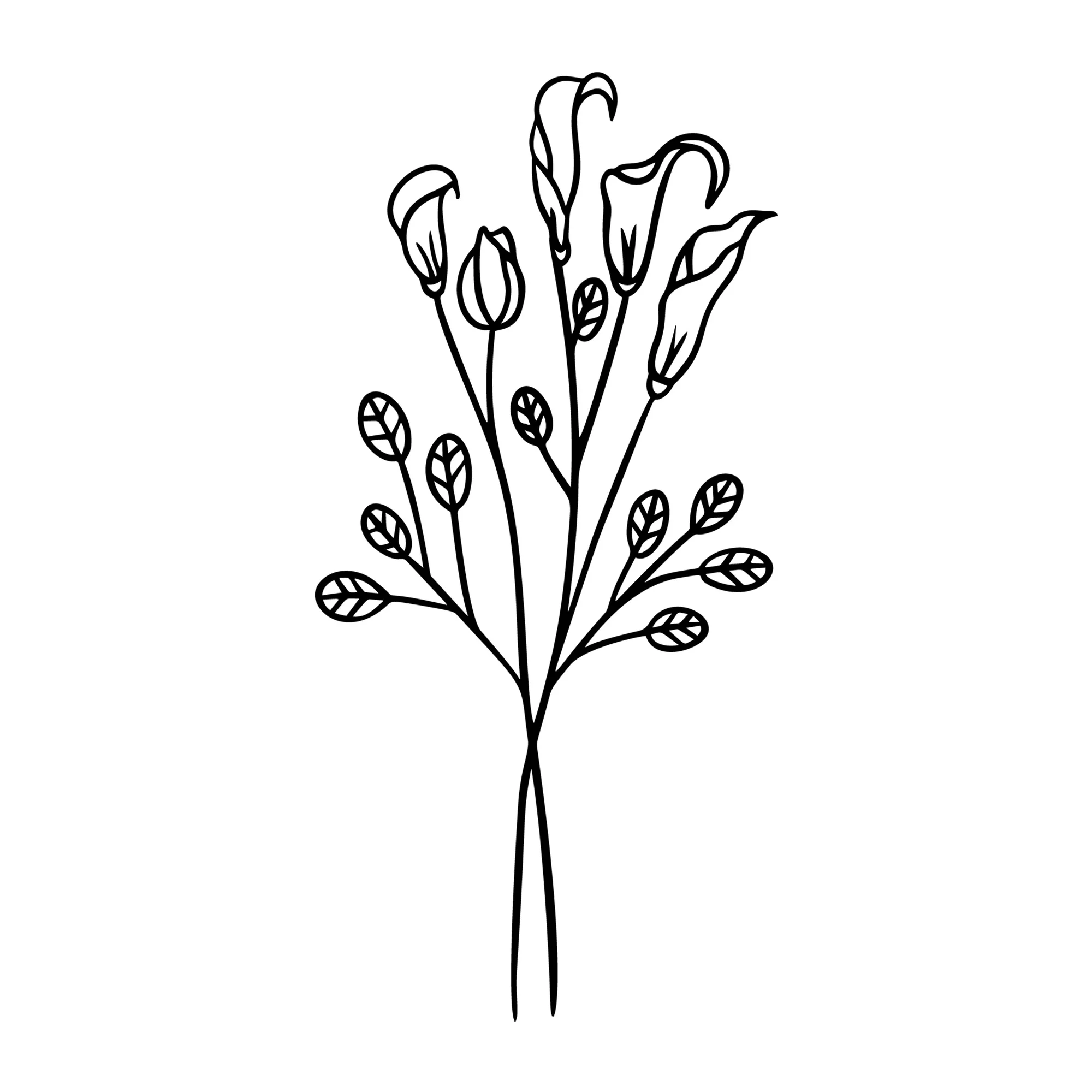 Wildflowers SVG