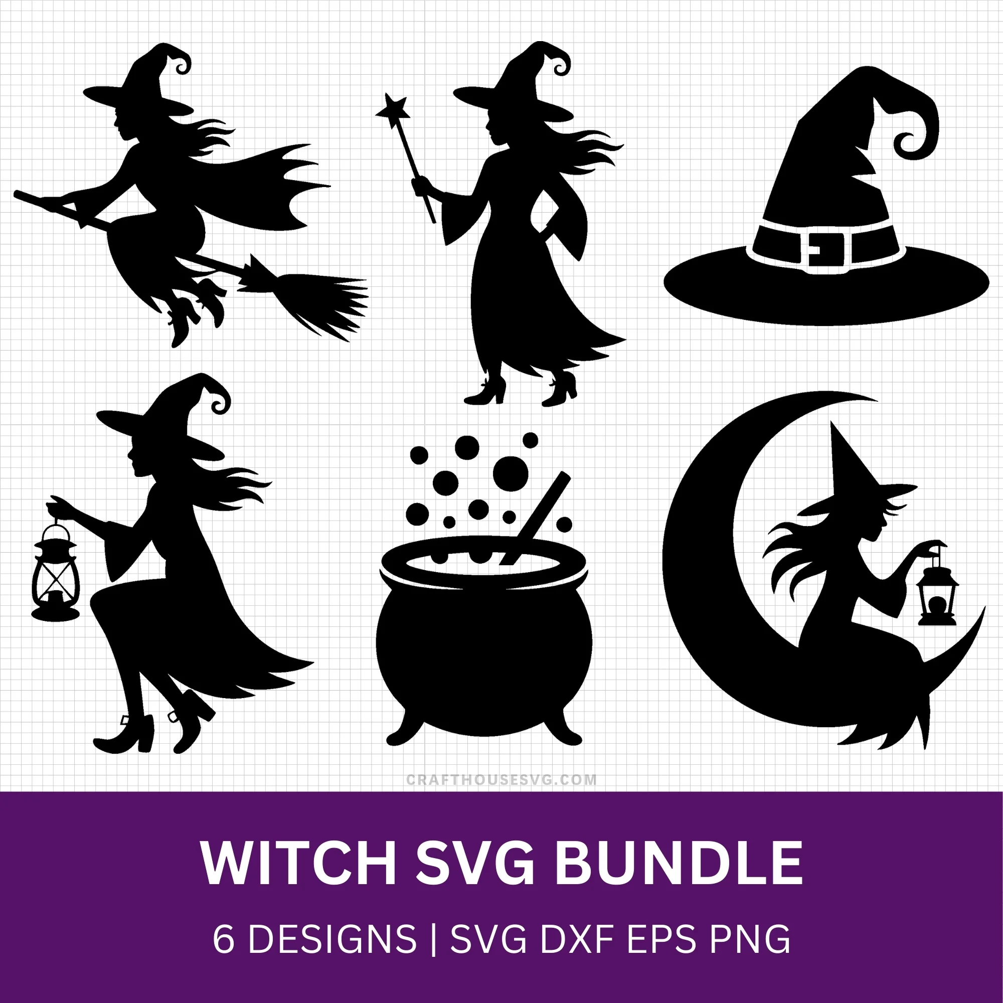 Witch SVG Bundle