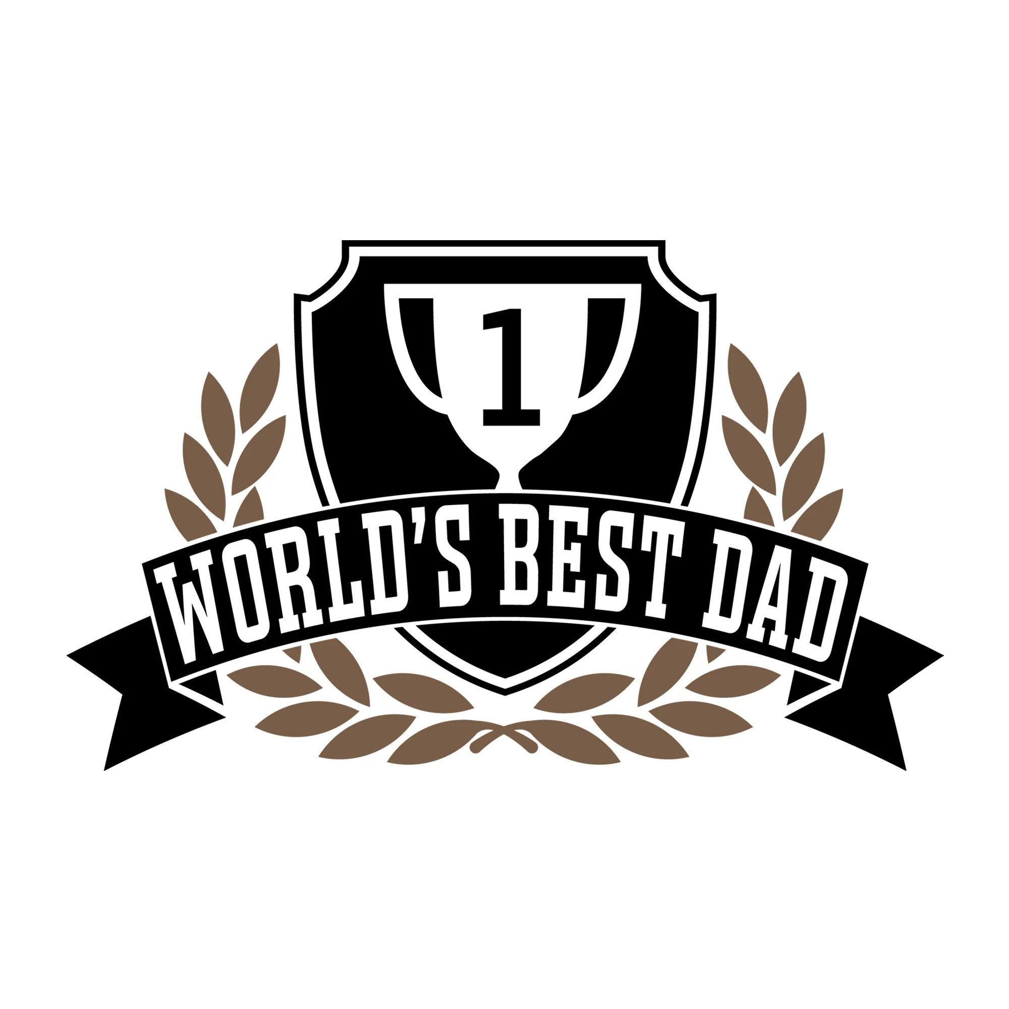 World's best dad SVG